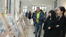 加拿大喬治布朗學(xué)院2018中國(guó)年會(huì)訪問(wèn)團(tuán)一行參觀我校