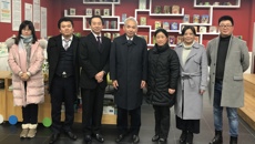 日本東亞大學(xué)校長(zhǎng)一行來(lái)校訪問(wèn)