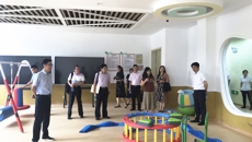 蘇州市教育局來校開學(xué)檢查