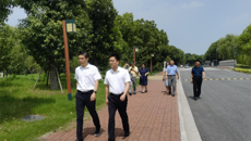 蘇州市教育局副局長(zhǎng)何永林一行來校調(diào)研